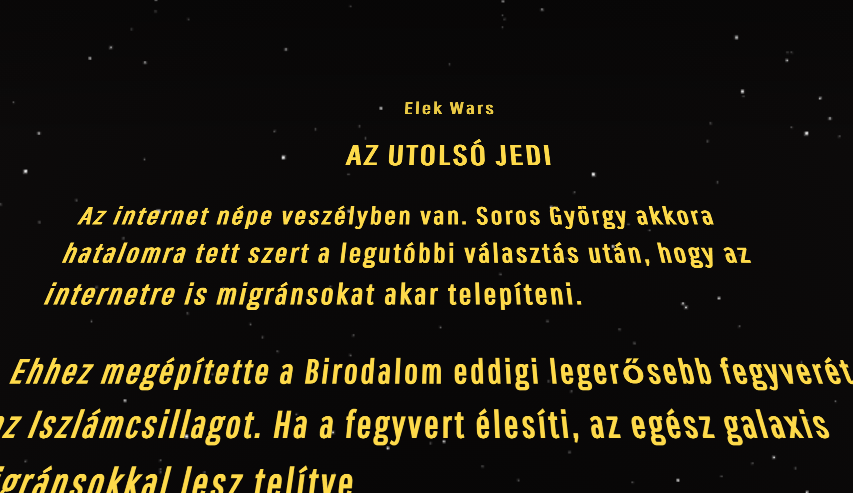 Elek Wars